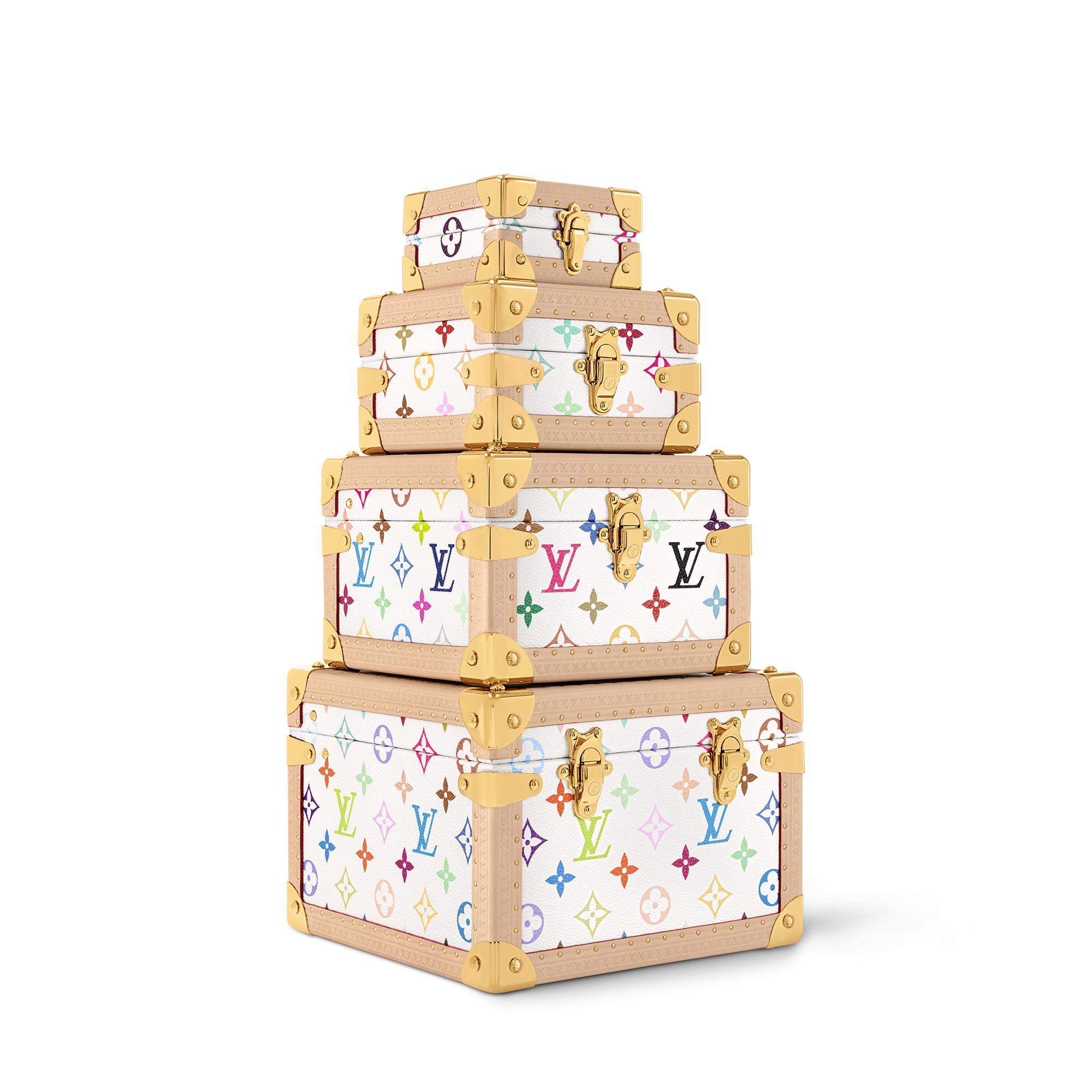 LV x TM Malle Pyramide Other Monogram Canvas - Trunks, Travel and